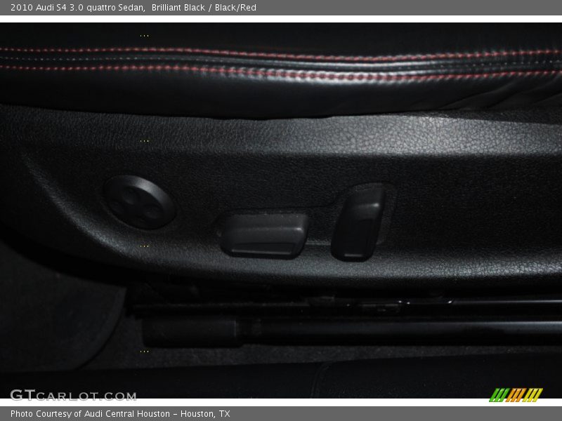 Brilliant Black / Black/Red 2010 Audi S4 3.0 quattro Sedan