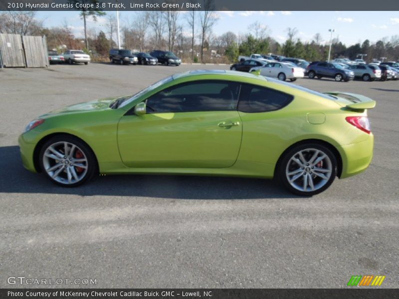 2010 Genesis Coupe 3.8 Track Lime Rock Green