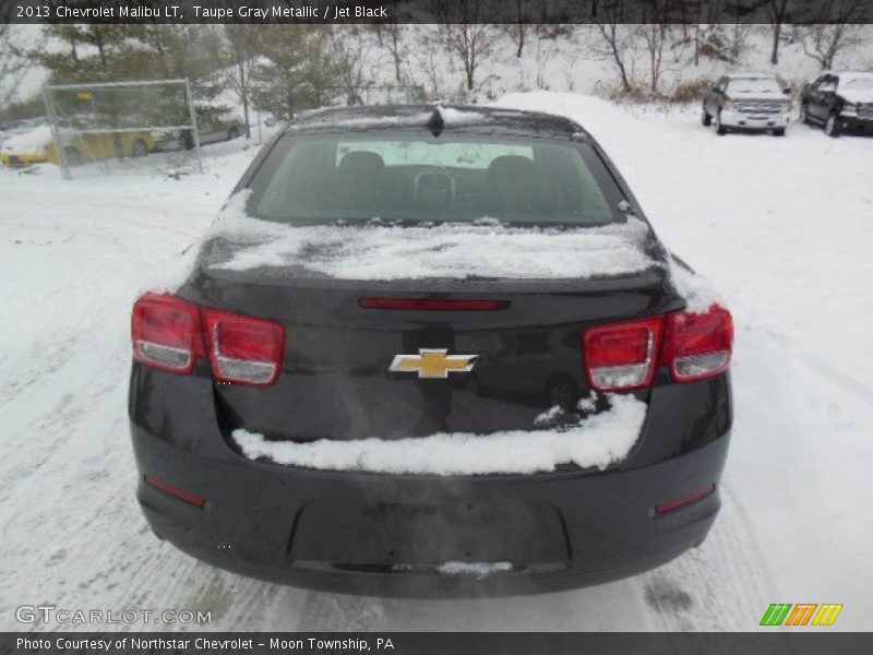 Taupe Gray Metallic / Jet Black 2013 Chevrolet Malibu LT