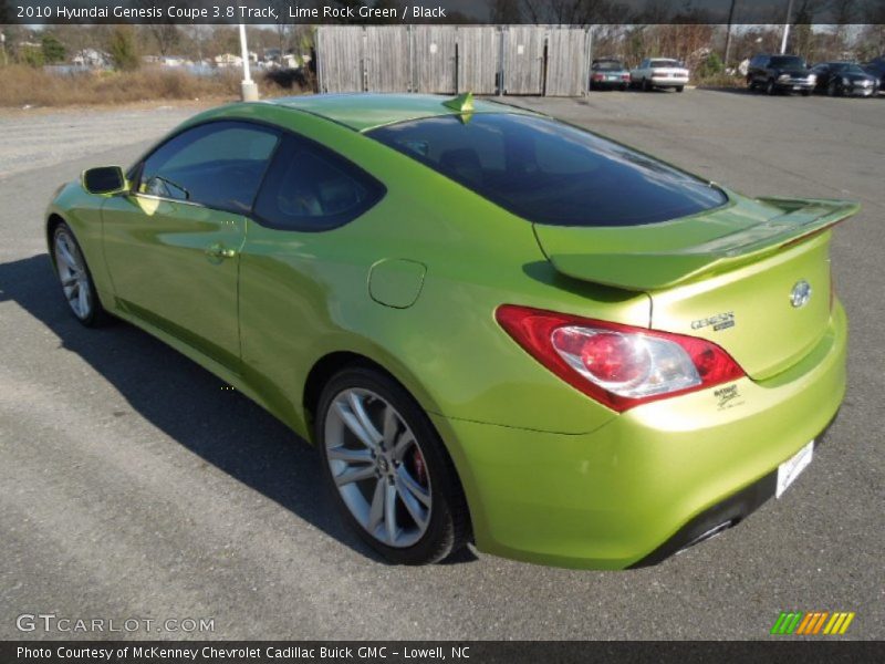  2010 Genesis Coupe 3.8 Track Lime Rock Green