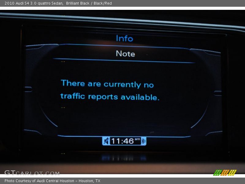 Brilliant Black / Black/Red 2010 Audi S4 3.0 quattro Sedan