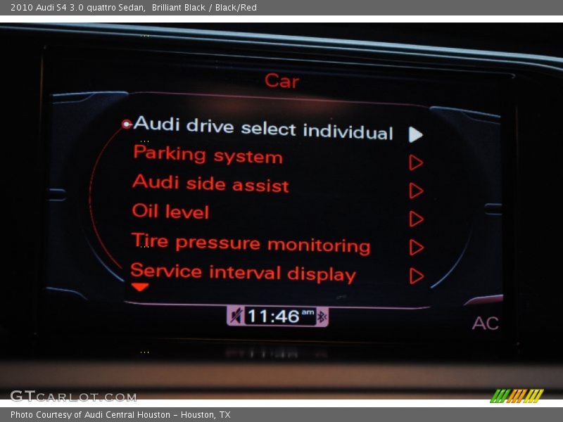 Brilliant Black / Black/Red 2010 Audi S4 3.0 quattro Sedan