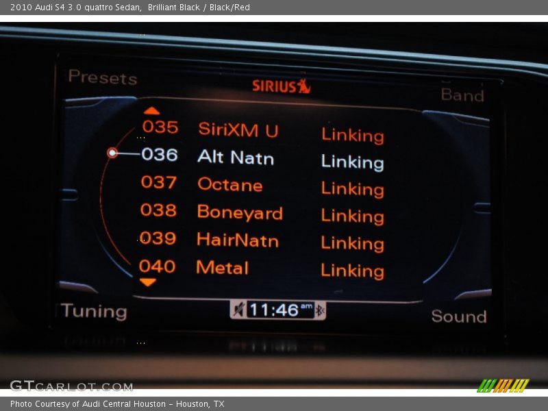 Brilliant Black / Black/Red 2010 Audi S4 3.0 quattro Sedan