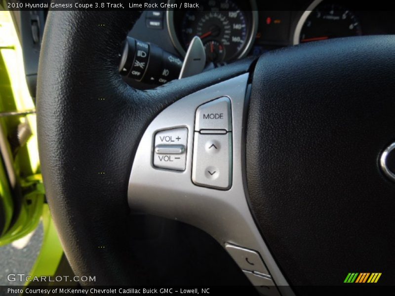 Controls of 2010 Genesis Coupe 3.8 Track