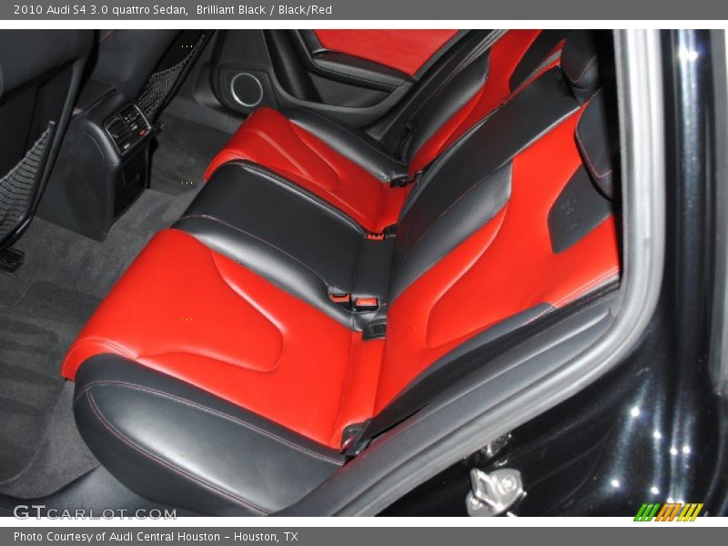 Rear Seat of 2010 S4 3.0 quattro Sedan