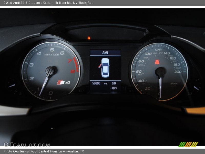  2010 S4 3.0 quattro Sedan 3.0 quattro Sedan Gauges