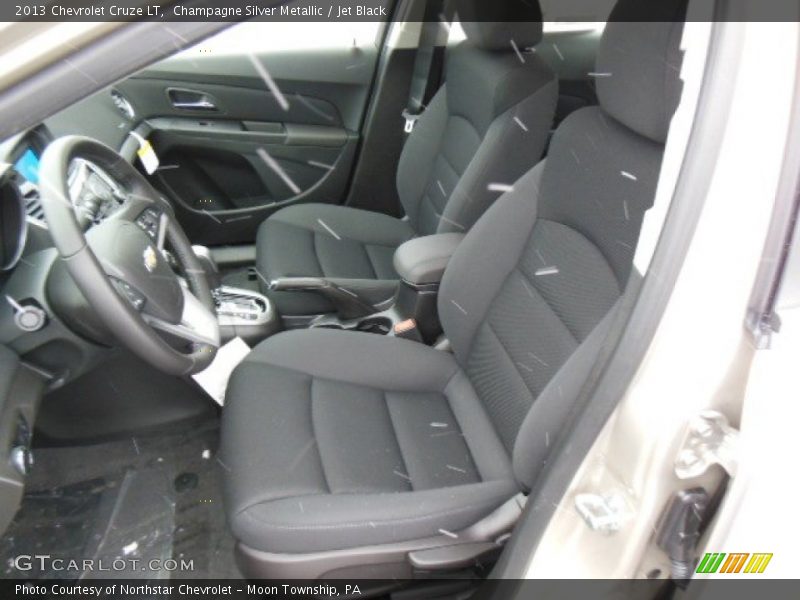 Champagne Silver Metallic / Jet Black 2013 Chevrolet Cruze LT