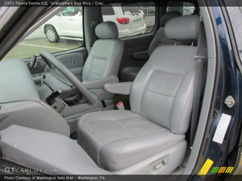  2003 Sienna XLE Gray Interior