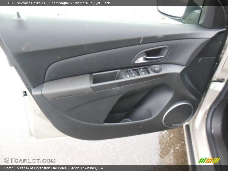 Champagne Silver Metallic / Jet Black 2013 Chevrolet Cruze LT