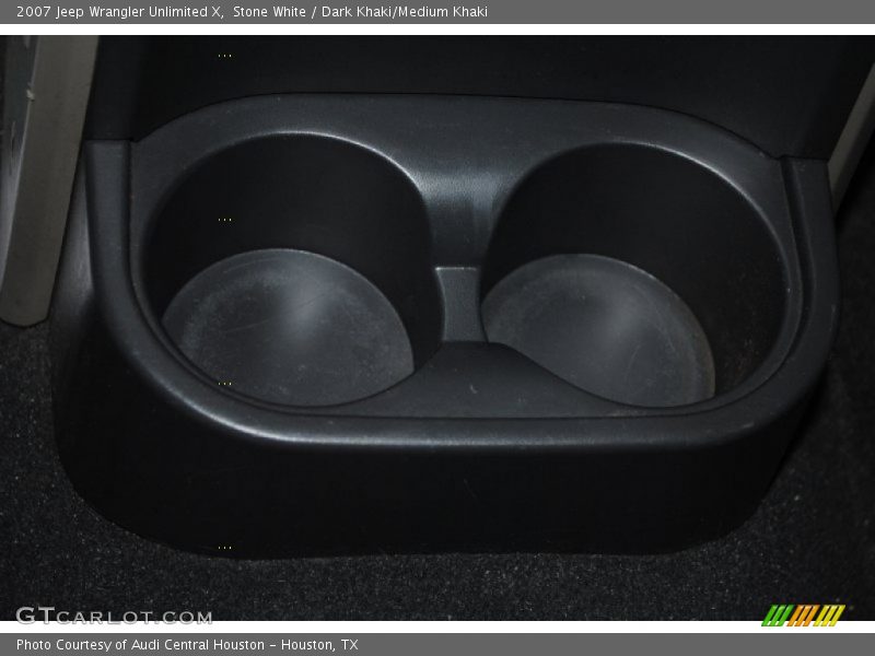 Stone White / Dark Khaki/Medium Khaki 2007 Jeep Wrangler Unlimited X