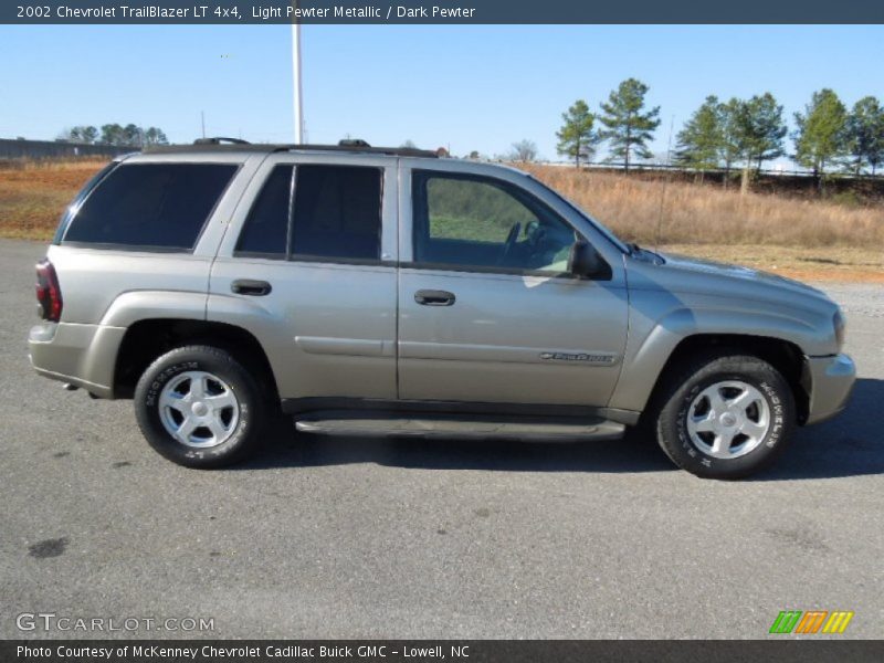 Light Pewter Metallic / Dark Pewter 2002 Chevrolet TrailBlazer LT 4x4