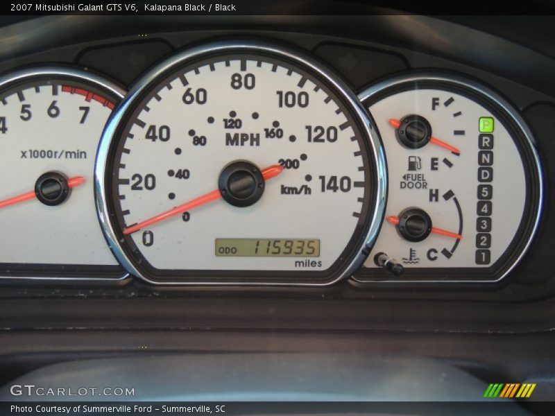 Kalapana Black / Black 2007 Mitsubishi Galant GTS V6