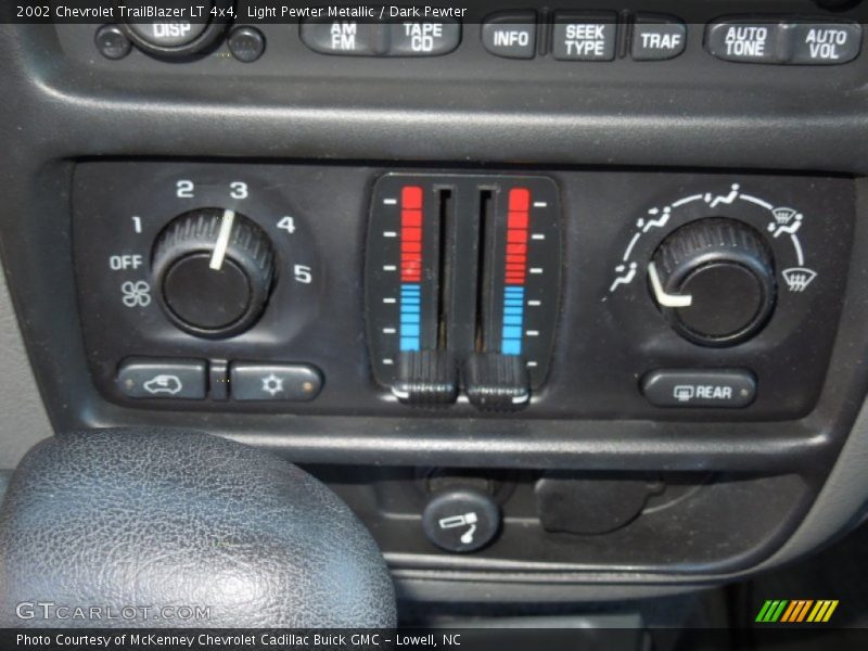 Light Pewter Metallic / Dark Pewter 2002 Chevrolet TrailBlazer LT 4x4