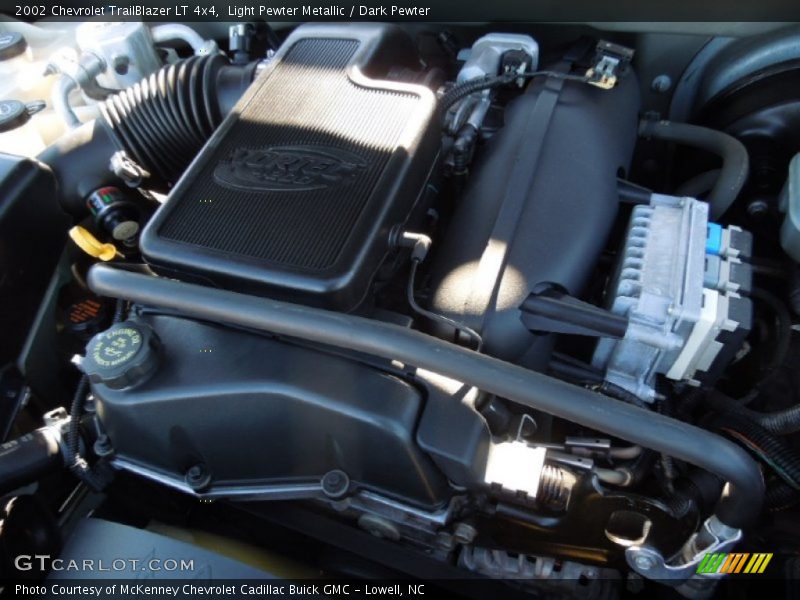 Light Pewter Metallic / Dark Pewter 2002 Chevrolet TrailBlazer LT 4x4