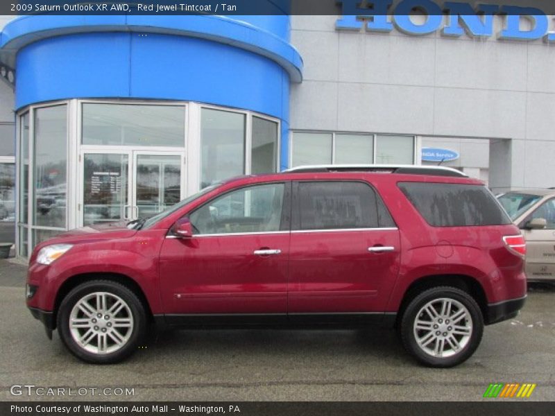  2009 Outlook XR AWD Red Jewel Tintcoat