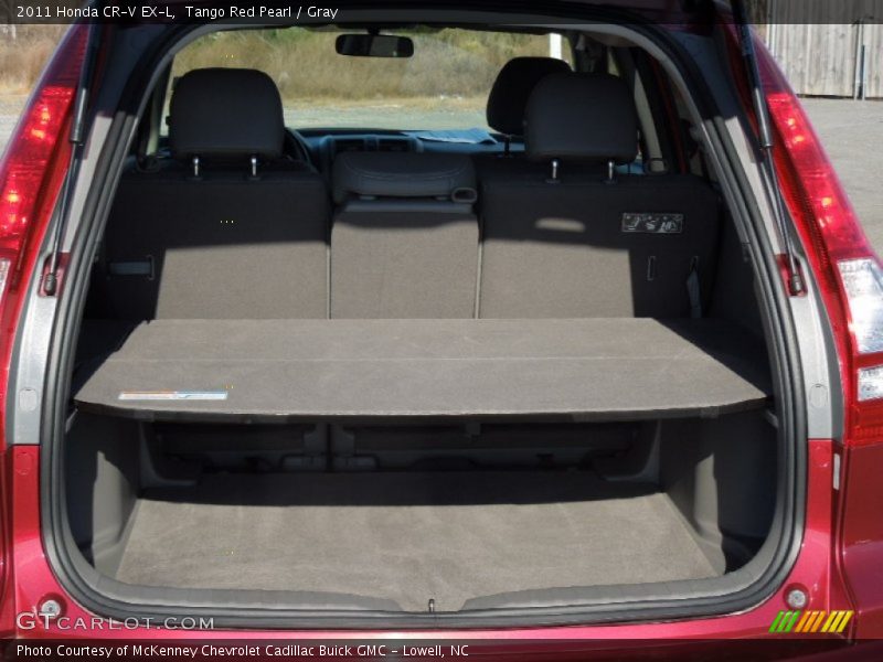 Tango Red Pearl / Gray 2011 Honda CR-V EX-L