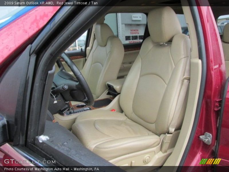 Front Seat of 2009 Outlook XR AWD