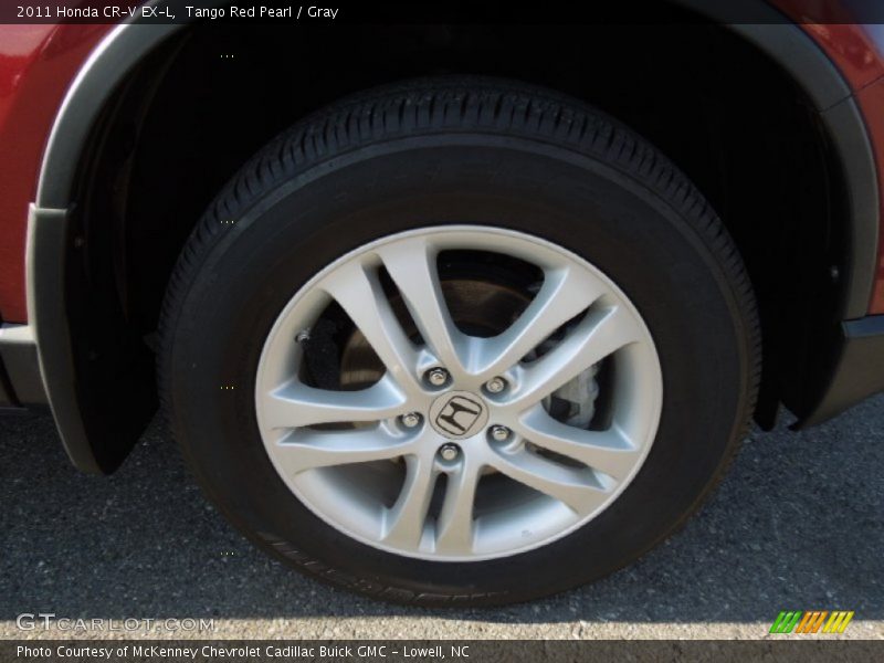 Tango Red Pearl / Gray 2011 Honda CR-V EX-L