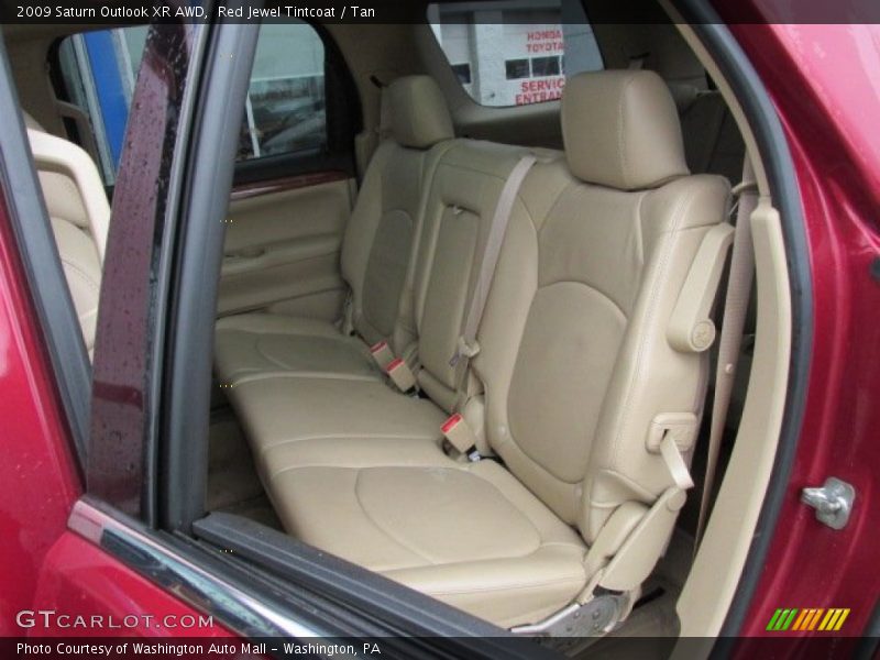Rear Seat of 2009 Outlook XR AWD