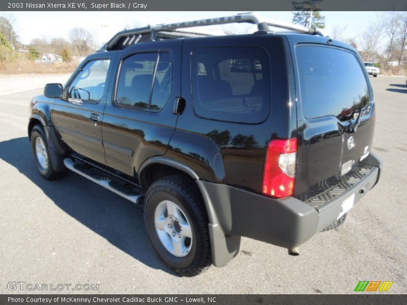 Super Black / Gray 2003 Nissan Xterra XE V6