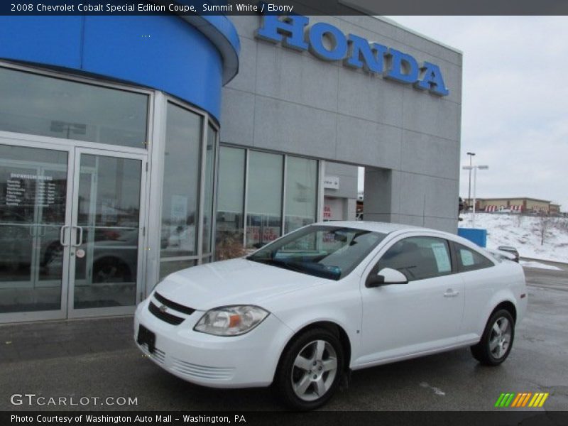 Summit White / Ebony 2008 Chevrolet Cobalt Special Edition Coupe