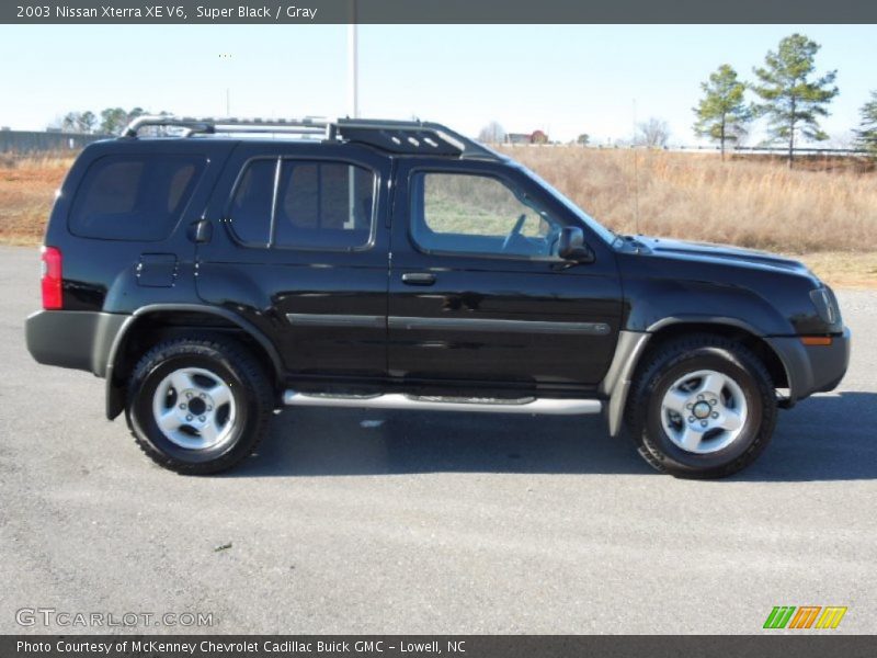 Super Black / Gray 2003 Nissan Xterra XE V6