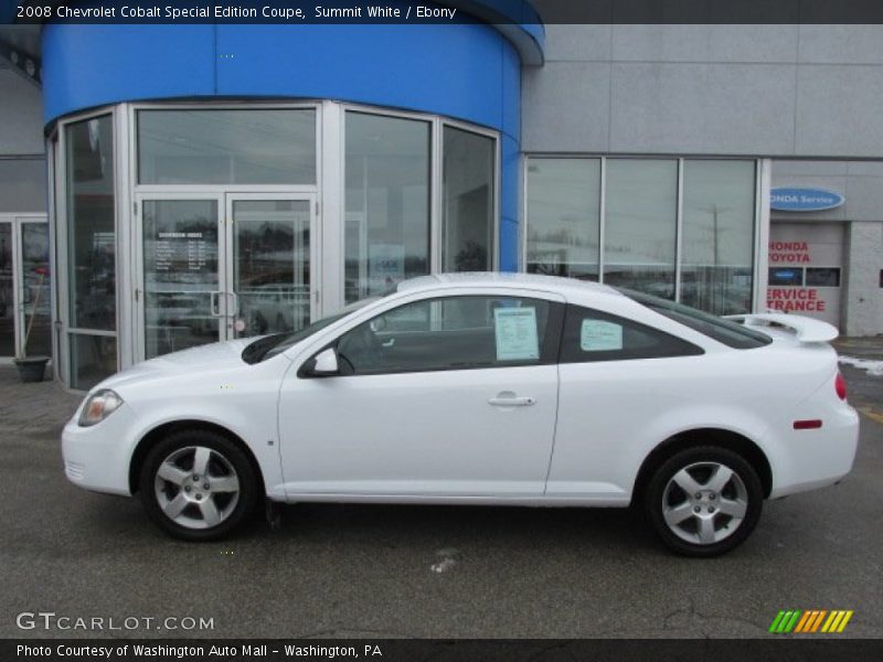 Summit White / Ebony 2008 Chevrolet Cobalt Special Edition Coupe