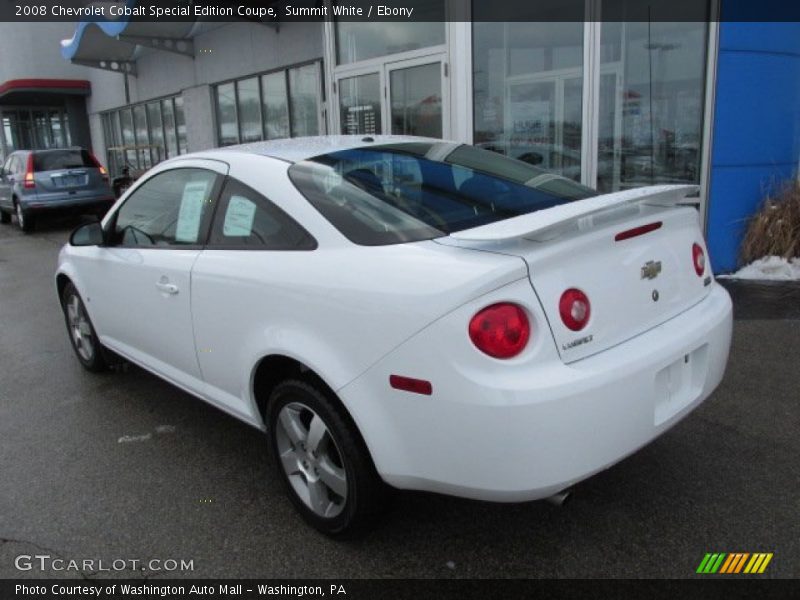 Summit White / Ebony 2008 Chevrolet Cobalt Special Edition Coupe