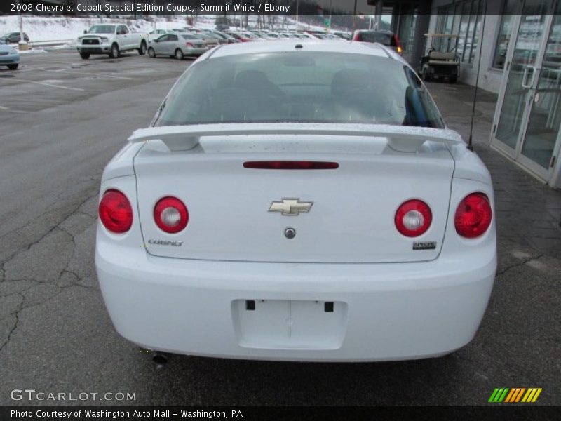 Summit White / Ebony 2008 Chevrolet Cobalt Special Edition Coupe