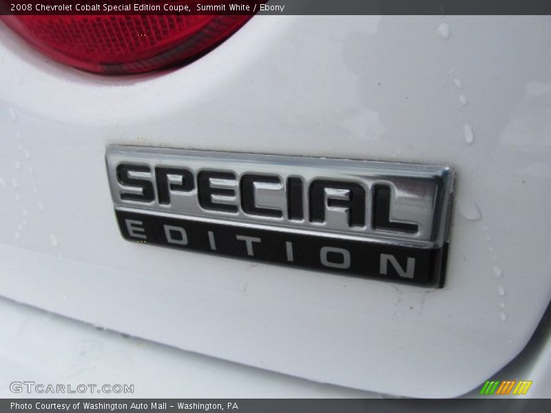 Summit White / Ebony 2008 Chevrolet Cobalt Special Edition Coupe