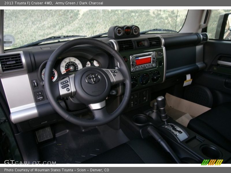 Army Green / Dark Charcoal 2013 Toyota FJ Cruiser 4WD