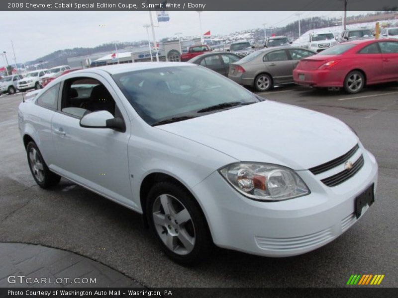 Summit White / Ebony 2008 Chevrolet Cobalt Special Edition Coupe