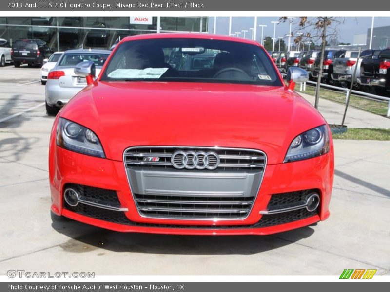 Misano Red Pearl Effect / Black 2013 Audi TT S 2.0T quattro Coupe