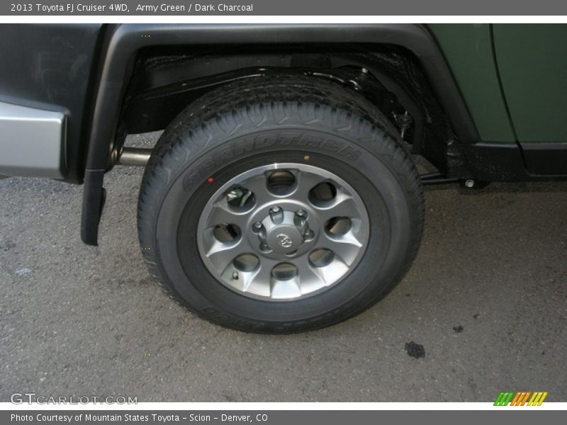 Army Green / Dark Charcoal 2013 Toyota FJ Cruiser 4WD