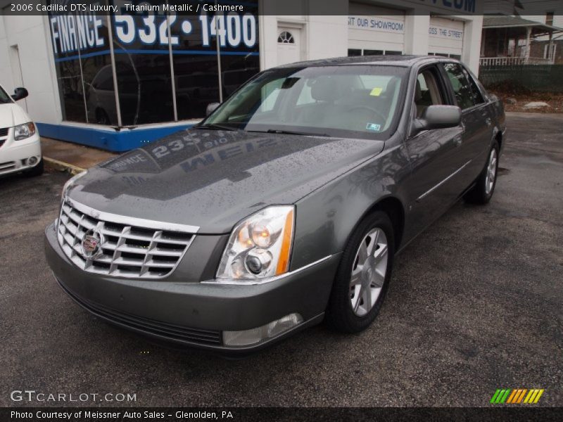 Titanium Metallic / Cashmere 2006 Cadillac DTS Luxury