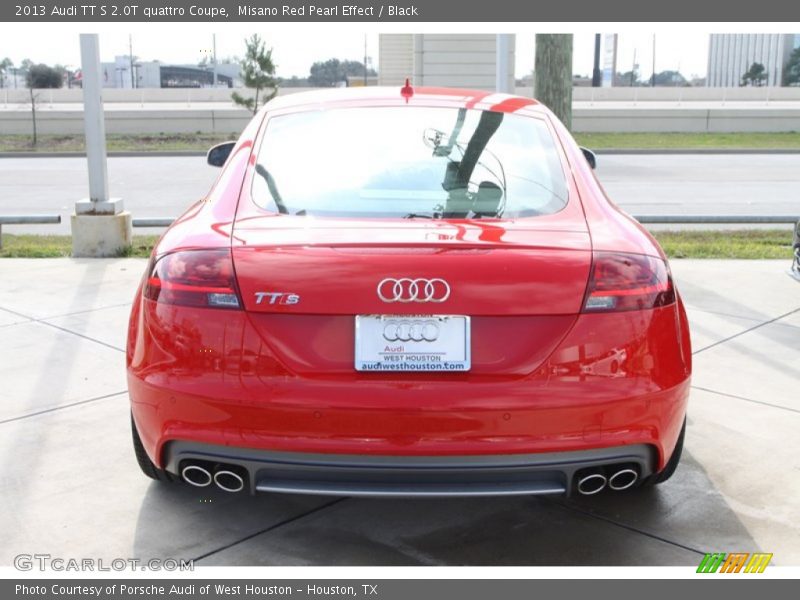 Misano Red Pearl Effect / Black 2013 Audi TT S 2.0T quattro Coupe