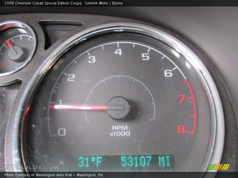 Summit White / Ebony 2008 Chevrolet Cobalt Special Edition Coupe