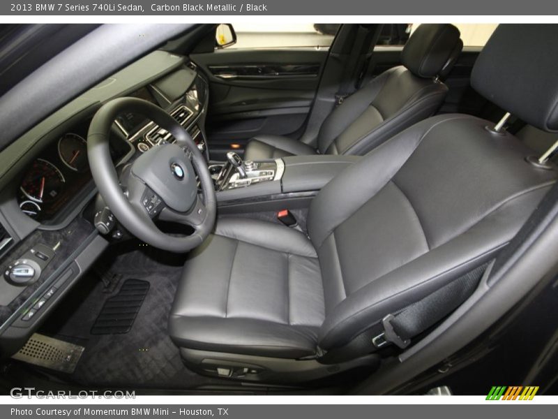  2013 7 Series 740Li Sedan Black Interior