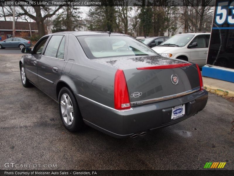 Titanium Metallic / Cashmere 2006 Cadillac DTS Luxury