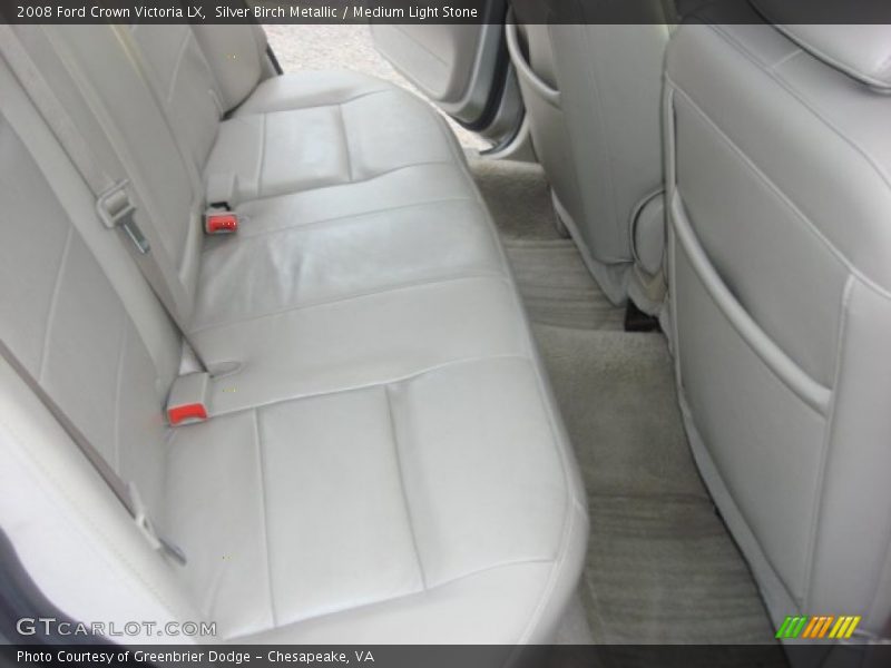 Silver Birch Metallic / Medium Light Stone 2008 Ford Crown Victoria LX