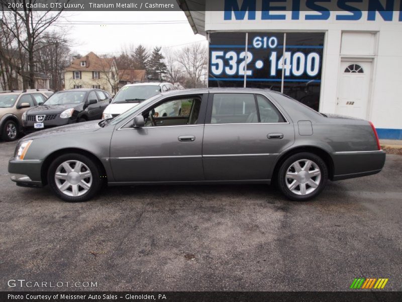 Titanium Metallic / Cashmere 2006 Cadillac DTS Luxury