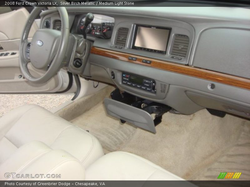 Dashboard of 2008 Crown Victoria LX