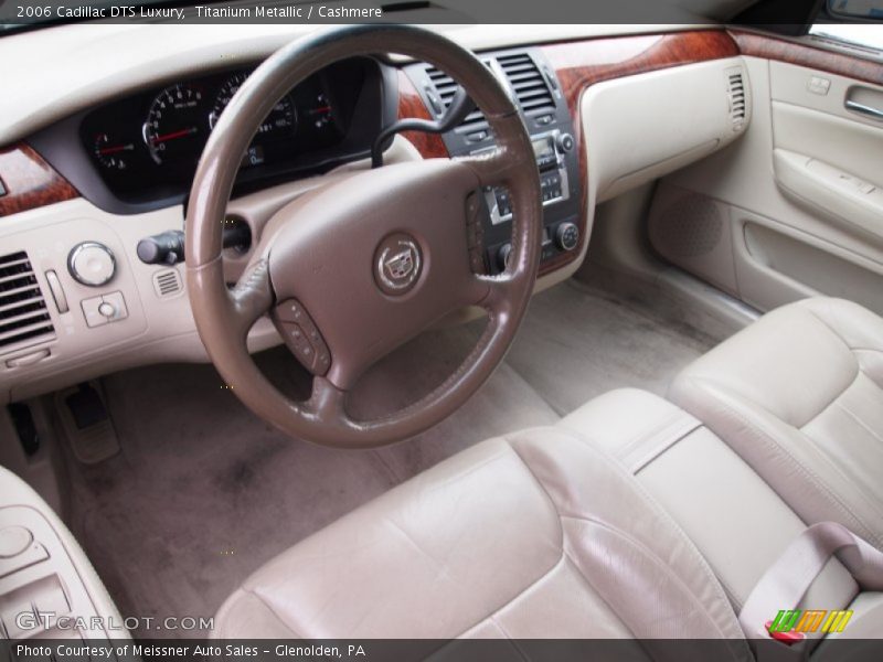 Titanium Metallic / Cashmere 2006 Cadillac DTS Luxury