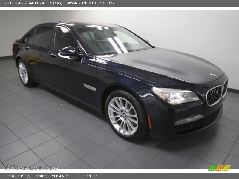 Front 3/4 View of 2013 7 Series 740Li Sedan