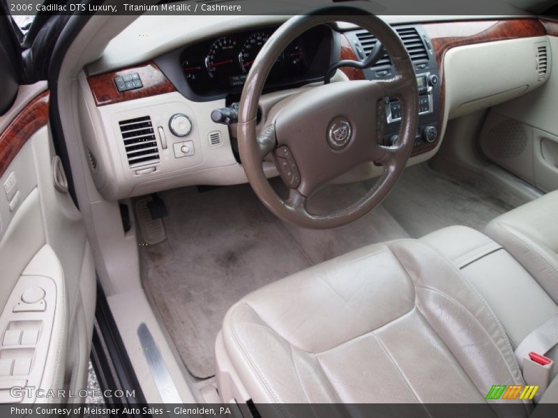 Titanium Metallic / Cashmere 2006 Cadillac DTS Luxury