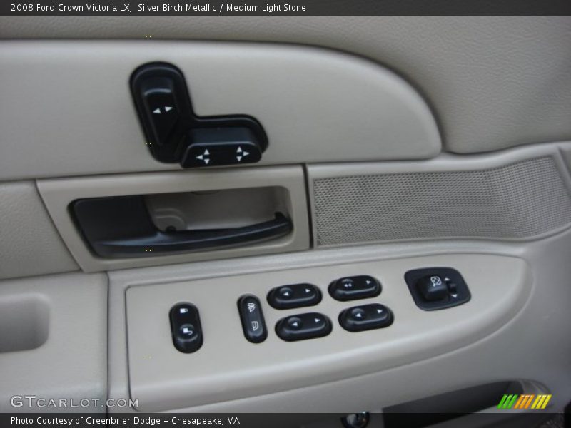 Controls of 2008 Crown Victoria LX