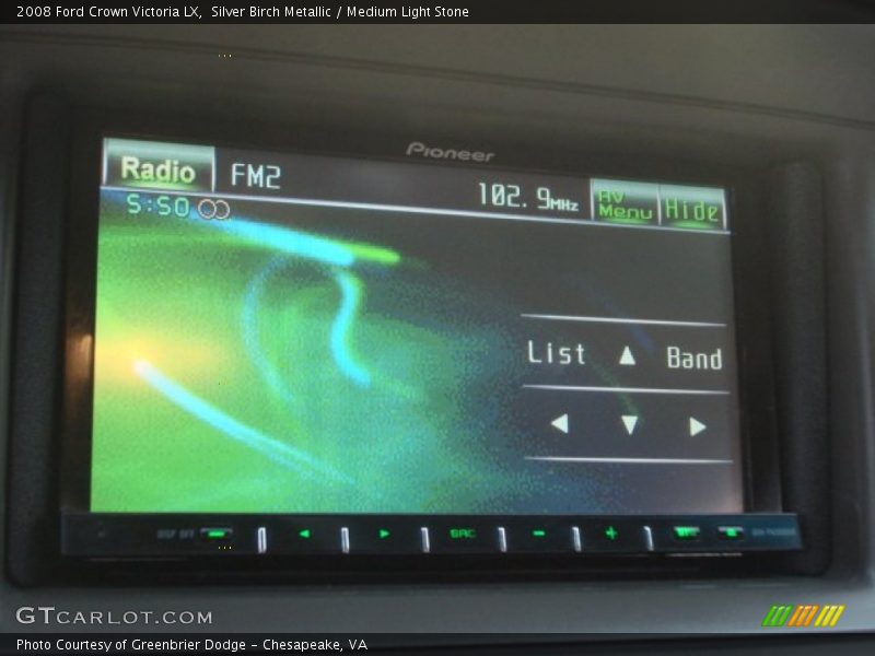 Silver Birch Metallic / Medium Light Stone 2008 Ford Crown Victoria LX