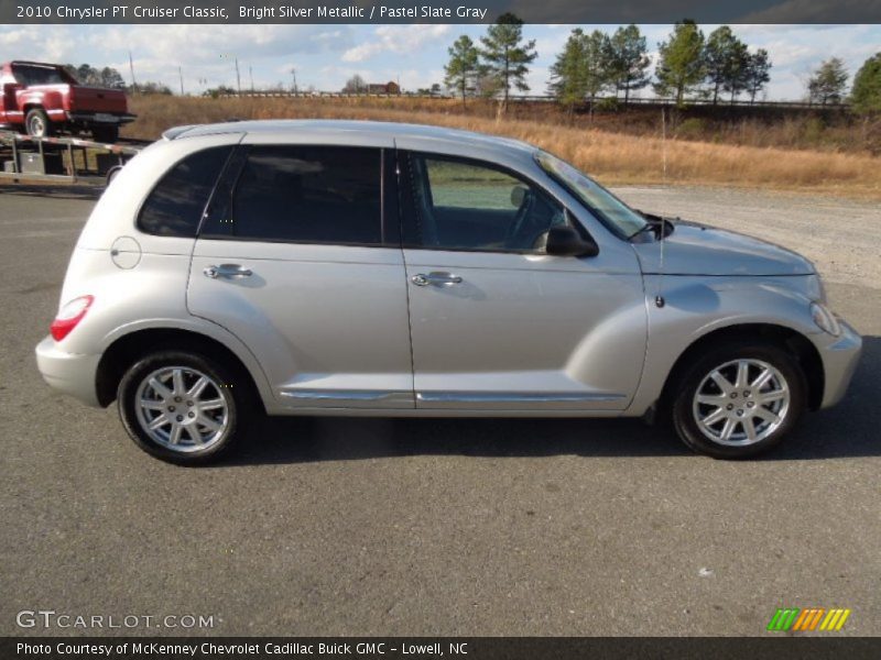 Bright Silver Metallic / Pastel Slate Gray 2010 Chrysler PT Cruiser Classic