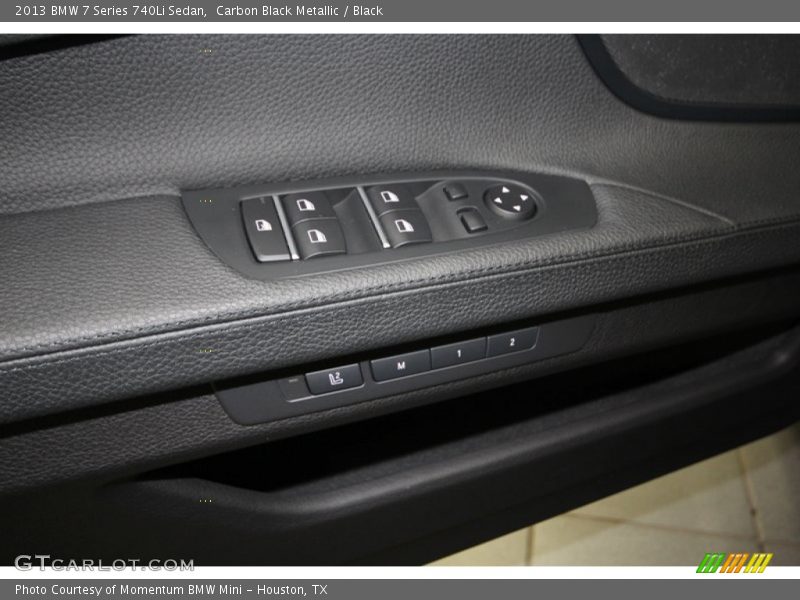 Controls of 2013 7 Series 740Li Sedan