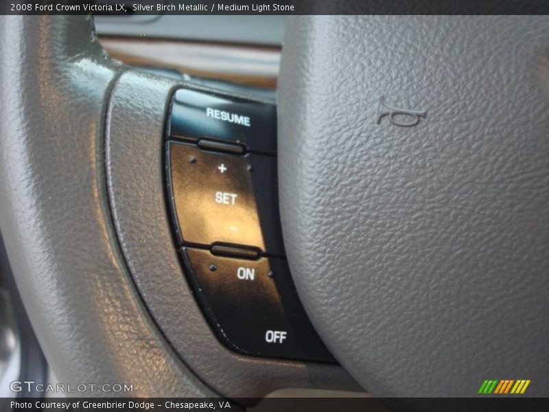 Controls of 2008 Crown Victoria LX